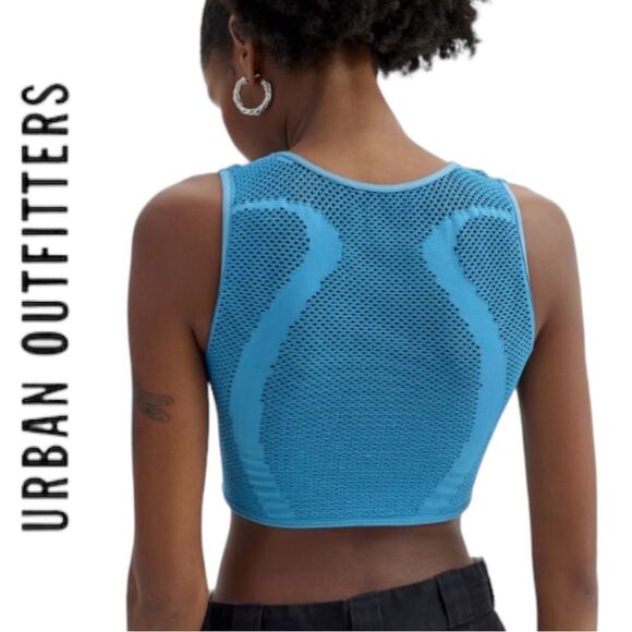URBAN OUTFITTERS UO Out From Under Eyes On Me Seamless Mesh Top NEW XS S M L XL - Picture 2 of 5